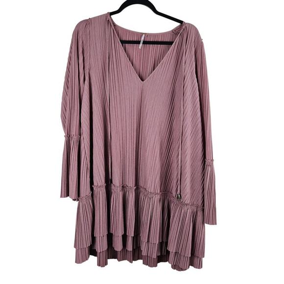 Free People Dresses & Skirts - Free People Cant Help It Mini Dress Pink Clay Color Small S New